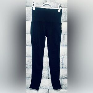 Gymshark Energy+ Seamless Black Leggings Small High Rise Mesh Cutouts Breathable